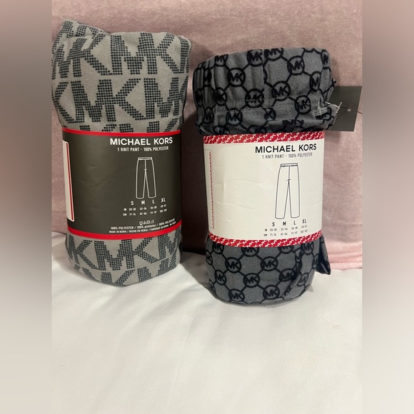 2 Michael Kors Lounge wear knit pants medium new - Picture 5 of 6